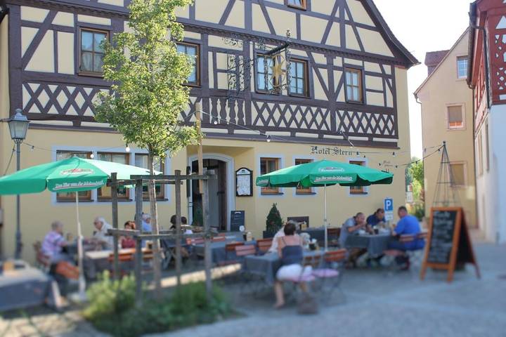 Hotel für 3 Personen, mit Terrasse in Geiselwind