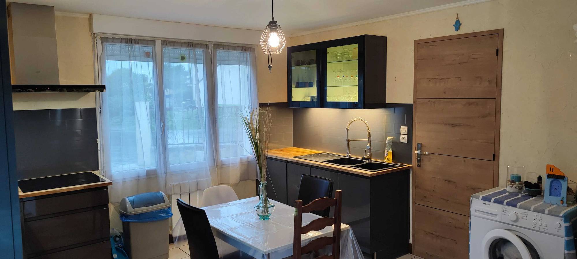 Studio entier, Studio confortable à Flamanville - 35m² - Jardin privé in Flamanville, Côte de la Déroute