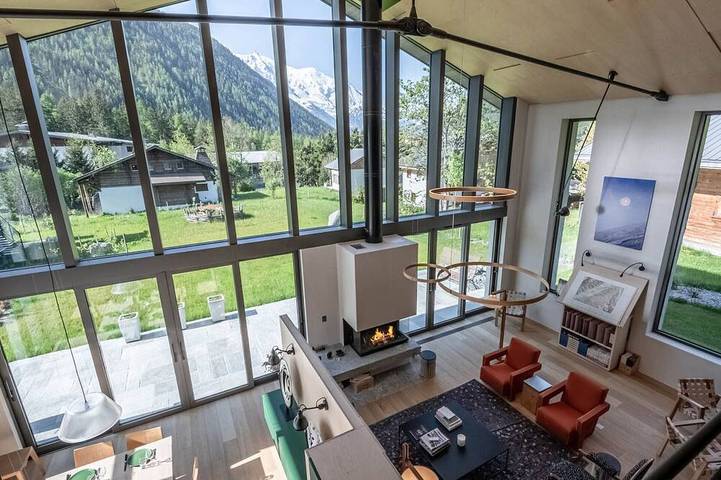 Chalet pour 14 personnes, avec sauna et terrasse dans Argentière