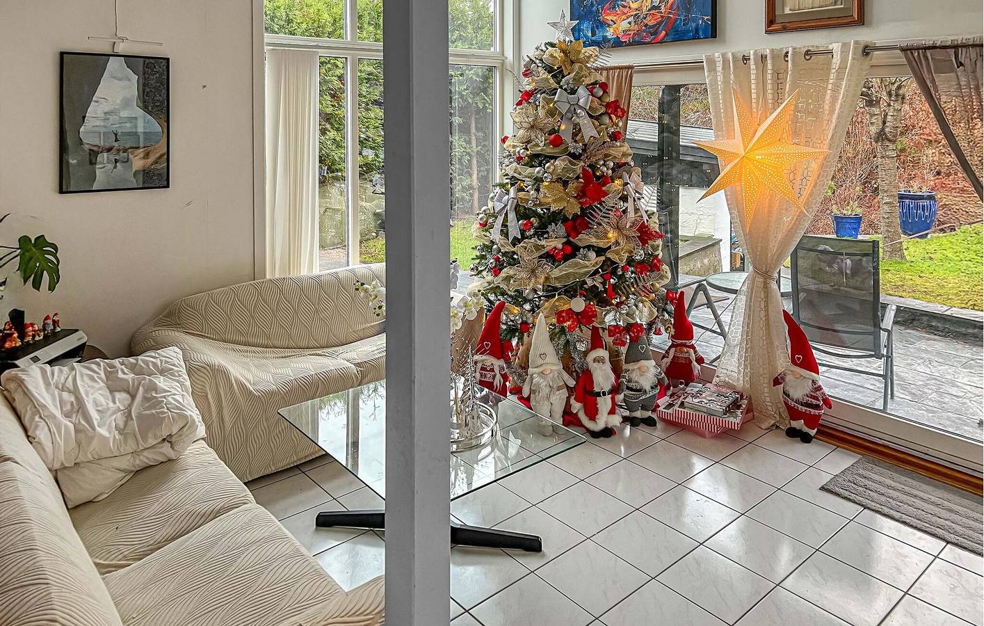 Feriehus for 6 personer med have in Kristiansand