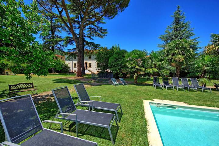 Villa Capolona in Capolona, Casentino