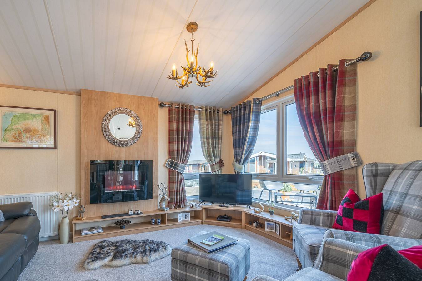 Lodge für 4 Personen mit Garten in Lake District