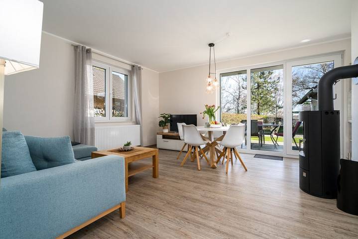 Ferienwohnung für 4 Personen, mit Terrasse und Garten sowie Seeblick und Ausblick in Röbel-Müritz - 3