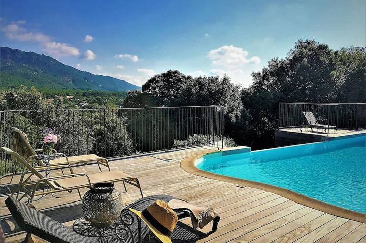 2 3* Pool Villas With Panoramic Views Located Between Sea And Mountains in Porto-Vecchio, Regionaler Naturpark Korsika