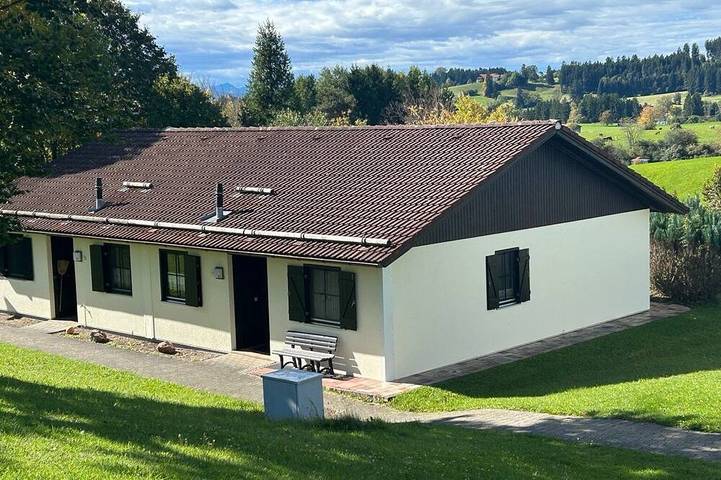 Ferienhaus für 4 Personen, mit Terrasse und Garten im Ostallgäu