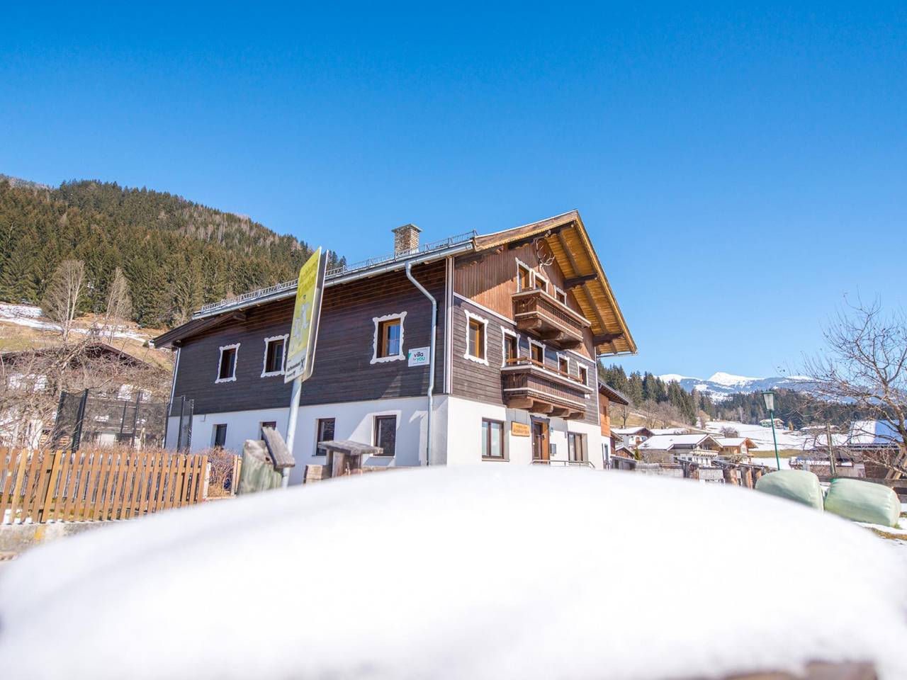 Groepshuis met sauna en buitenhaard in Bramberg am Wildkogel, Kitzbüheler Alpen