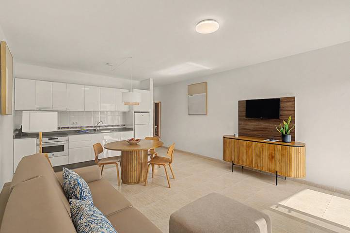 Apartamento entero, Apartamento "Callao Beach 5" con vista a la montaña, terraza y Wi-Fi in Punta de las Mujeres, Haría