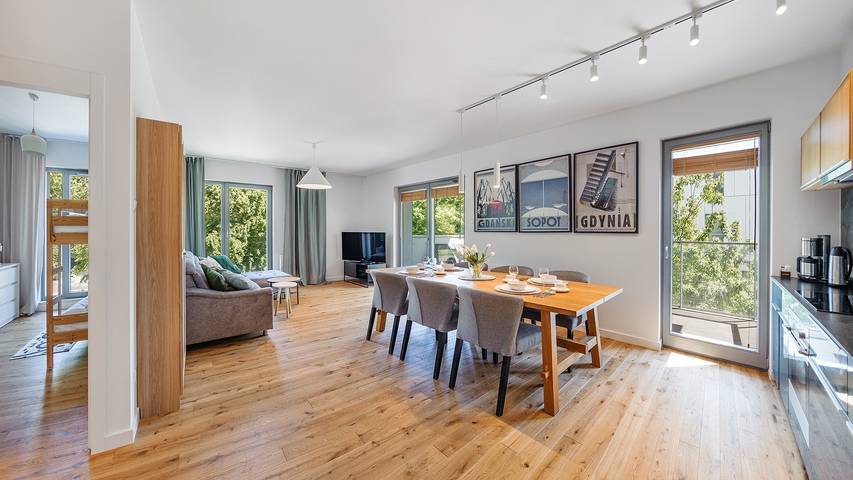 Ferienwohnung für 6 Personen, mit Balkon in Danzig - 3