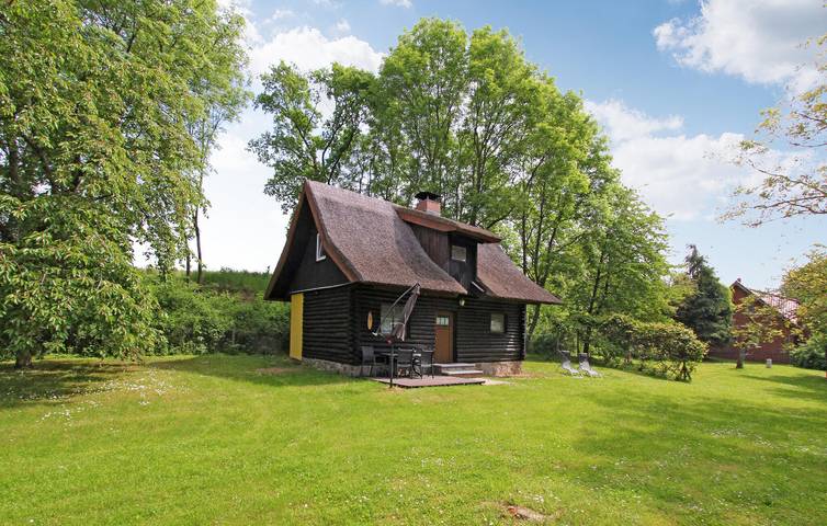 Ferienhaus für 5 Personen, mit Terrasse und Garten sowie Seeblick in der Feldberger Seenlandschaft