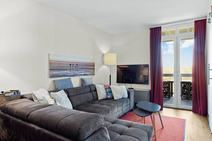 Ferienwohnung für 3 Personen, mit Balkon und Ausblick sowie Sauna in Cuxland - 3