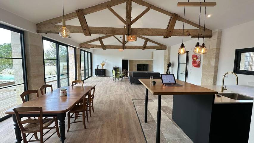 Maison de vacances pour 8 personnes, avec piscine ainsi que terrasse et vue, animaux acceptés - 1