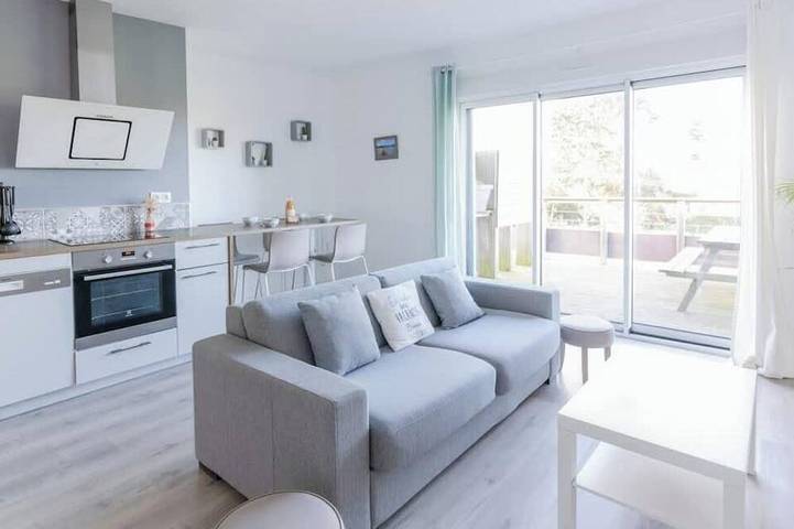 Appartement de vacances pour 4 personnes, avec balcon, animaux acceptés
