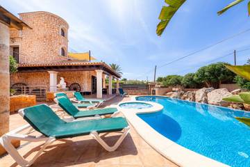 Villa in Santanyí, Mallorca Süden für 8 