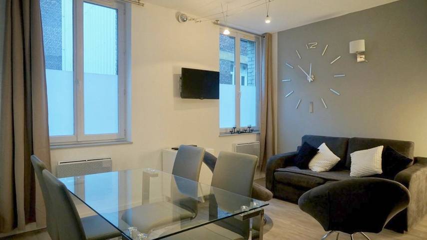 Gîte pour 6 personnes, avec Balcon et Terrasse dans Gare De Lille Flandres - 4