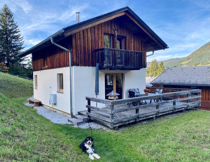 Ferienhaus für 6 Personen, mit Terrasse und Sauna sowie Garten, mit Haustier in Annaberg-Lungötz