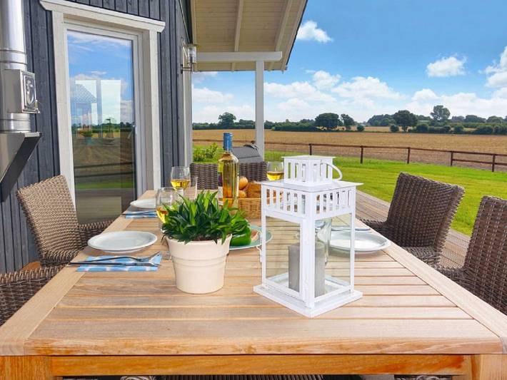 Ferienhaus für 6 Personen, mit Terrasse und Whirlpool sowie Garten und Sauna in Pommerby - 2