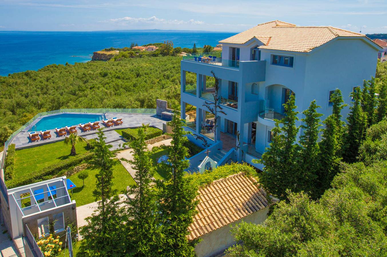 Villa für 8 Personen mit Garten in Tragaki, Zakynthos