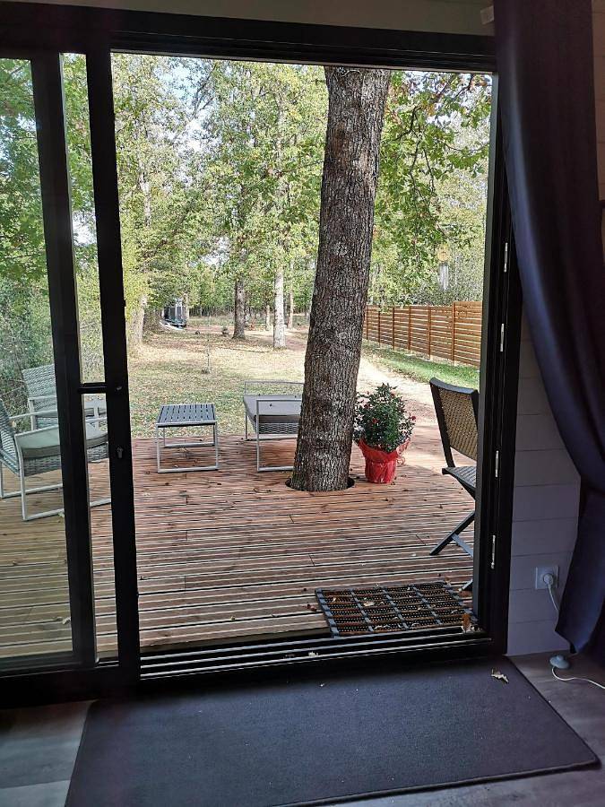 Lodge avec terrasse in Charmeil, Région de Vichy
