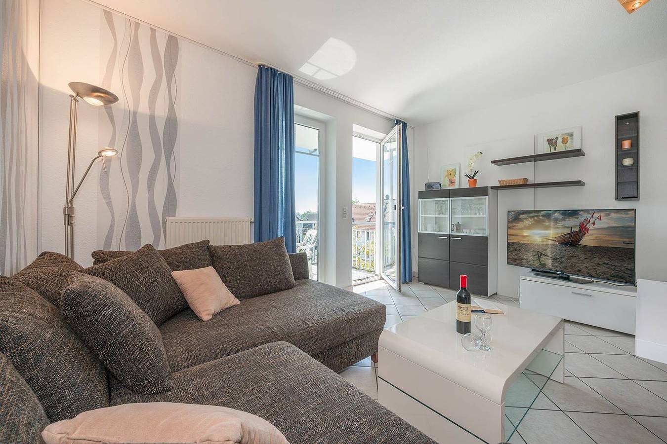 Ganze Wohnung, Ostsee-Quartett - 13 - helles Quartier, liebevoll gestaltet mit Balkon in Zinnowitz, Usedomer Norden