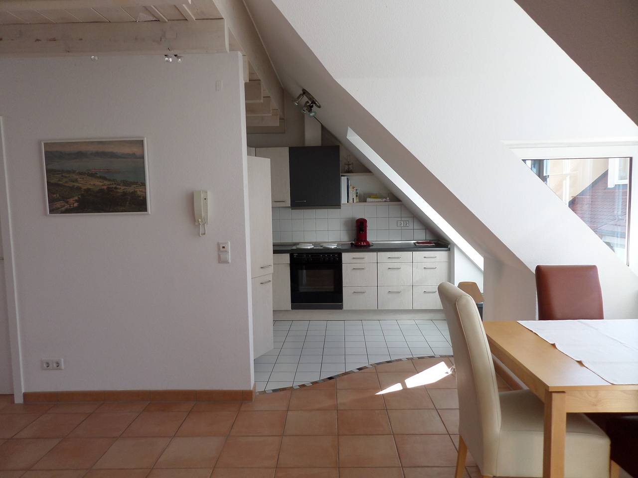 Entire apartment, Holiday Apartment Above the Rooftops in Lindau with Balcony in Lindau, Bavarian Swabia