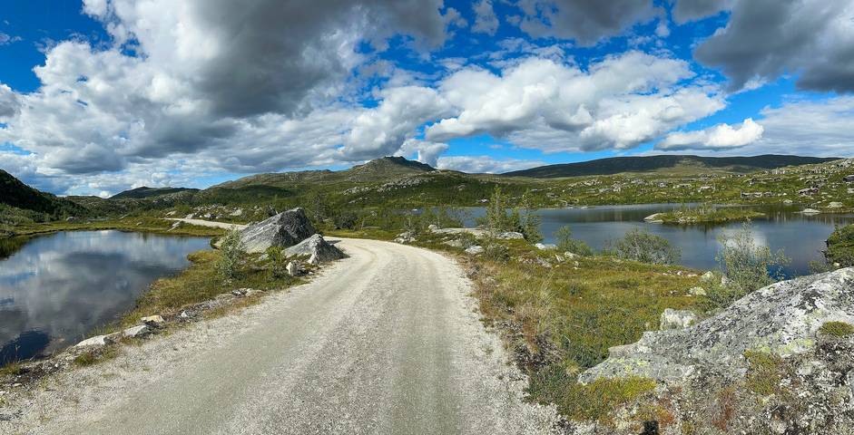Hütte an der Hauptloipe in Norefjell in Sigdal