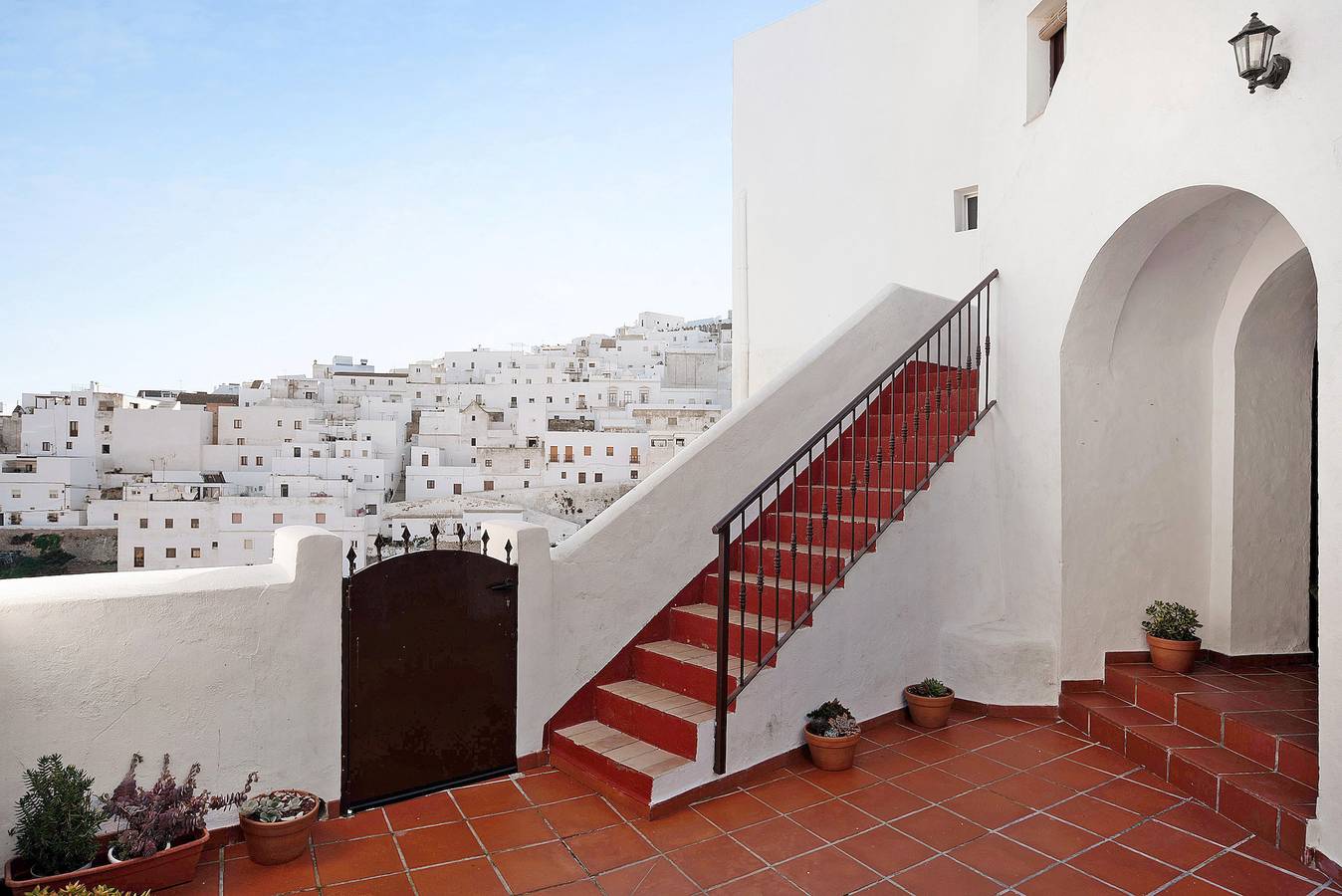 Casa Silla Vieja Uno, private terrace and balcony in Vejer de la Frontera in Vejer de la Frontera, Costa de la Luz
