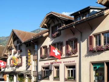 Hôtel pour 2 personnes, avec jardin et terrasse, animaux acceptés à Frutigen