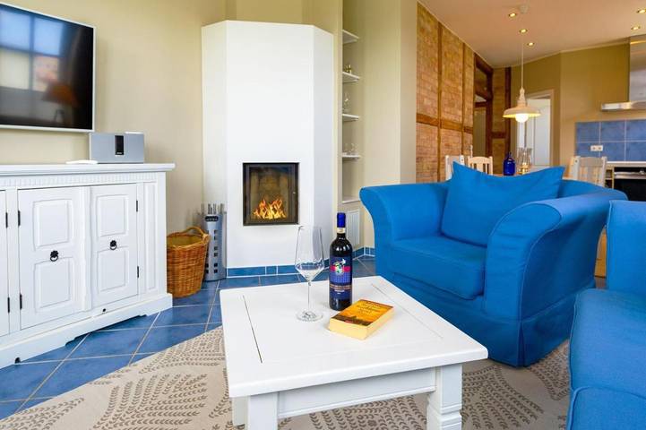 Villa für 2 Personen, mit Balkon und Ausblick sowie Sauna auf Rügen