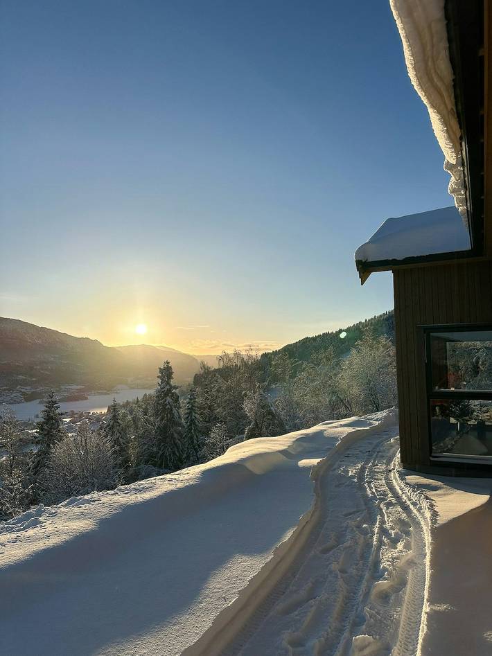 Hütte inmitten von unvergleichlichen Wandermöglichkeiten in Sognefjord