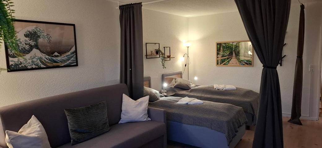 Ferienwohnung für 6 Personen, mit Balkon und Ausblick in Hamm