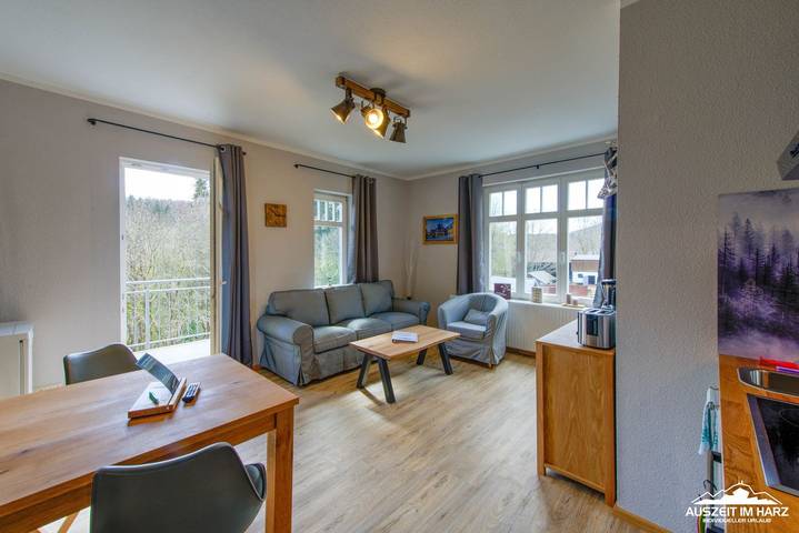 Ferienwohnung für 4 Personen, mit Balkon und Garten in Schierke