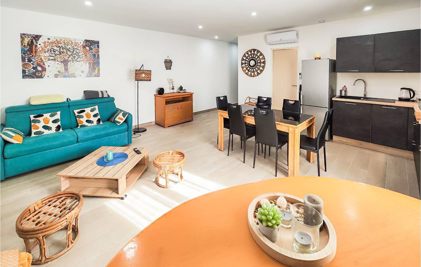 Ganze Ferienwohnung, Gemütliches A/C Apartment mit Parkplatz, TV & Internet in Narbonne, Narbonne und Umgebung