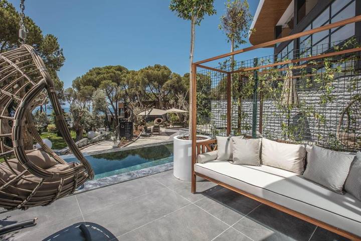 Hotel für 4 Personen, mit Garten und Sauna sowie Pool und Ausblick - 1