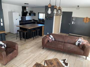 Gîte pour 6 personnes, avec jardin et vue, animaux acceptés à Ordonnac