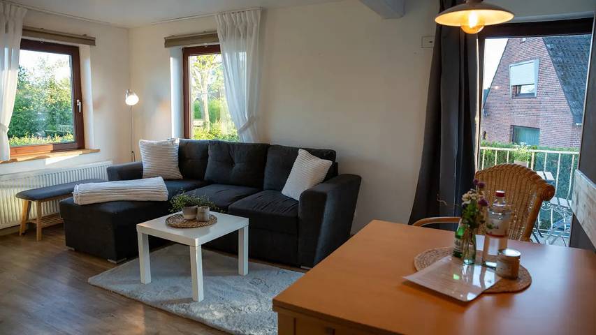 Ferienwohnung für 4 Personen, mit Terrasse und Sauna sowie Garten, mit Haustier - 1