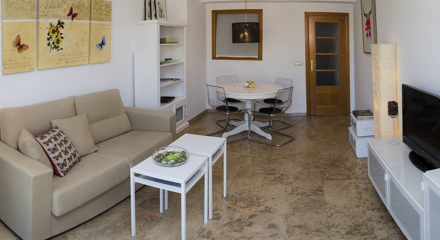 Ferienwohnung für 4 Personen, mit Pool und Balkon sowie Garten, kinderfreundlich in Valencia - 3