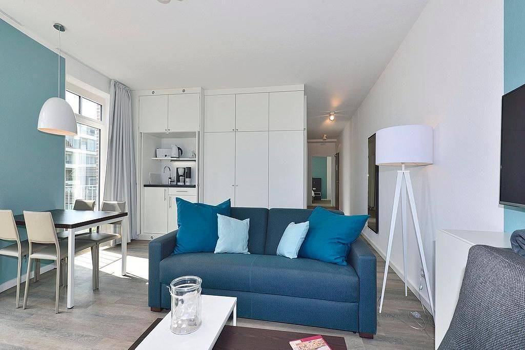 Ganze Wohnung, Tolles Eck-Apartment direkt an der Nordsee mit großartigem Meerblick und Balkon! in Wangerooge
