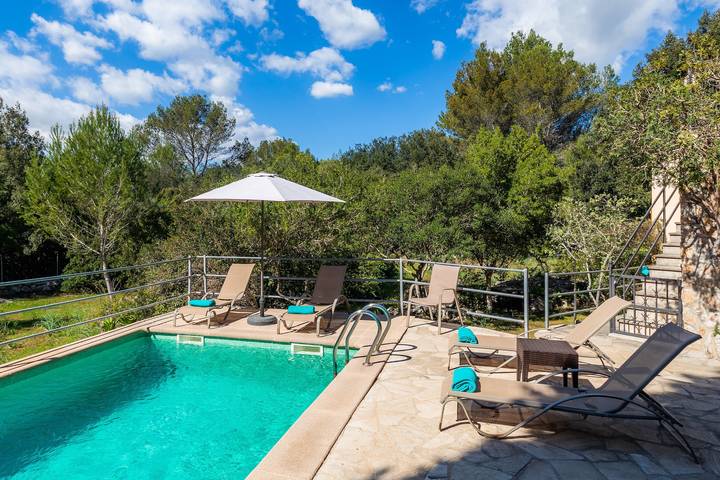 Maison de vacances pour 6 personnes, avec Balcon et Jardin à Campanet