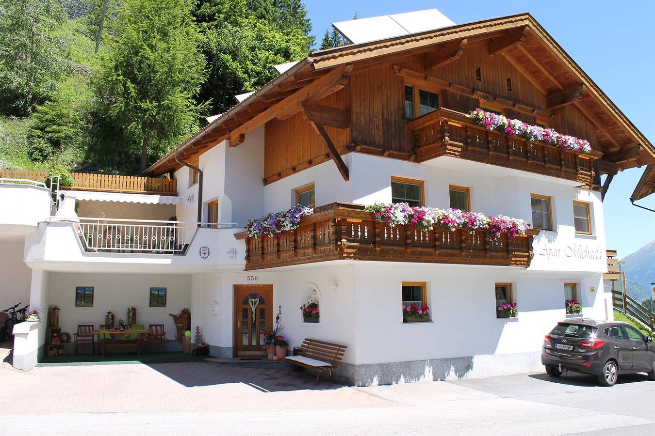 Ganze Ferienwohnung, Wohnung 2 Pers./1 Schlafraum/Dusche, in Kappl, Verwall