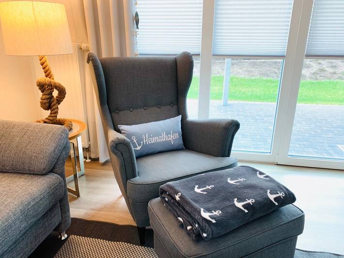 Ganze Ferienwohnung, Gezeitenfewo in Hafen Büsum, Büsum