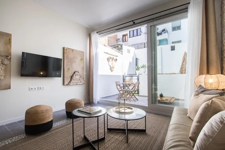 Appartement de vacances pour 6 personnes, avec piscine et balcon - 1
