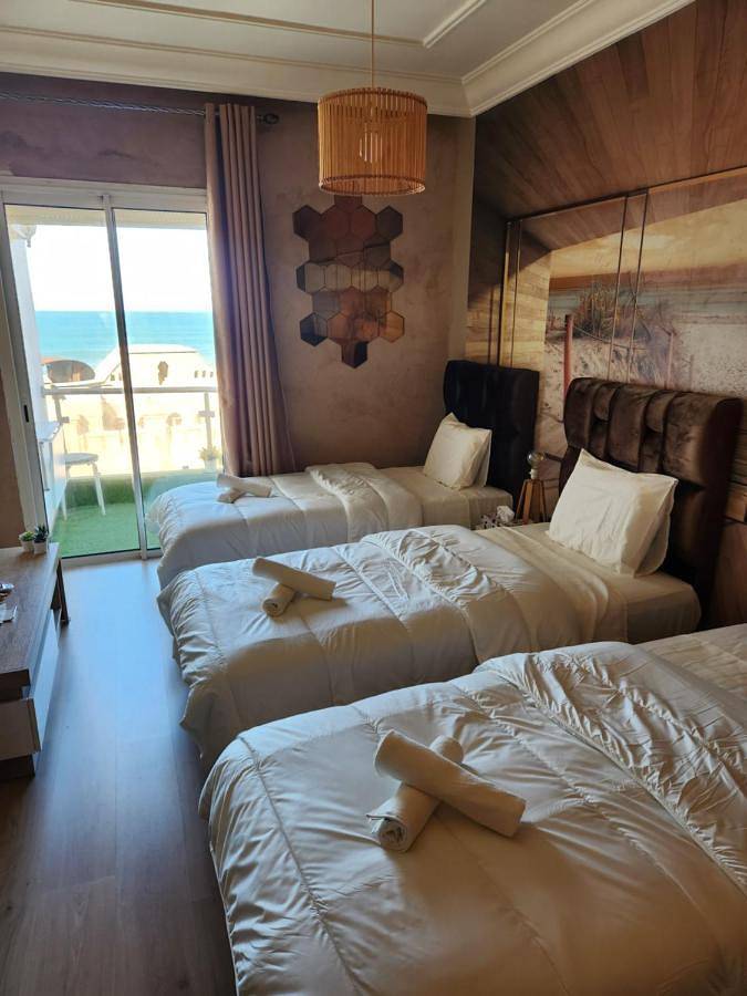 Location de vacances pour 3 personnes, avec vue et balcon à Rabat