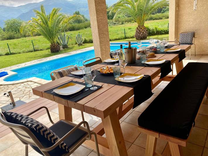 Gîte pour 6 personnes, avec piscine, adapté aux familles à Saint-Génis-des-Fontaines - 4