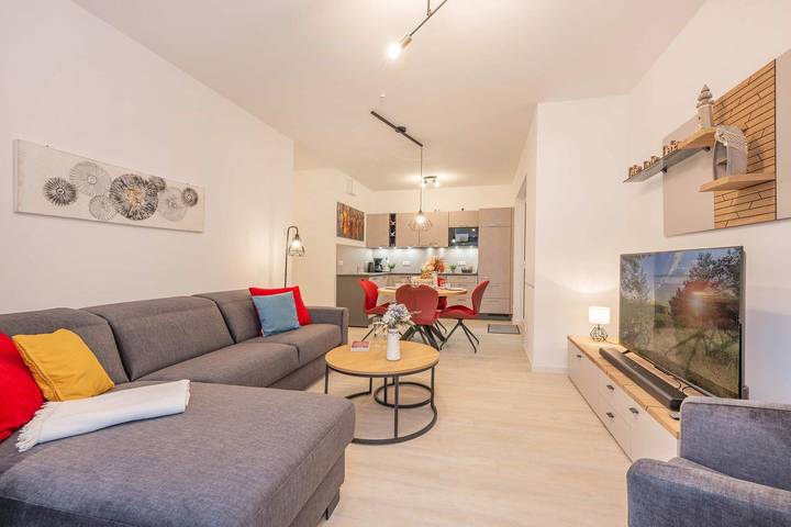Ferienwohnung für 4 Personen, mit Balkon in Kölpinsee
