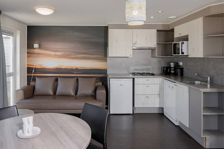 Chalet für 4 Personen, mit Balkon/Terrasse und Terrasse in Zeeland - 3