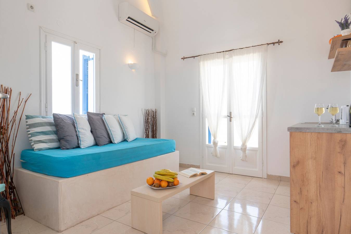 Bed & Breakfast 'Familie Maisonnette Appartement - 5 personen' in Agios Georgios (Santorini), Santorini