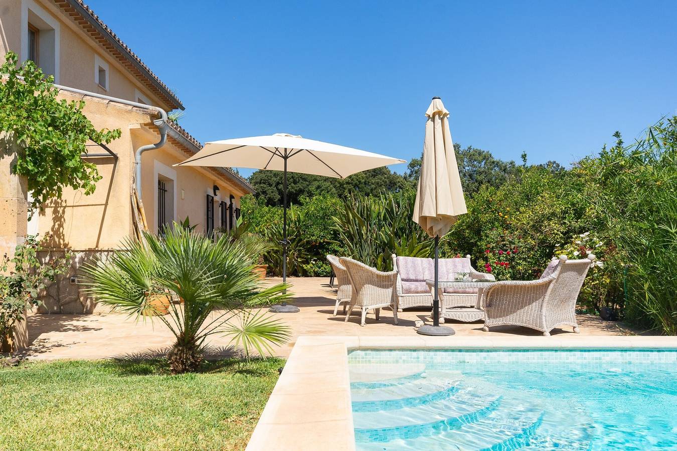Komfortable Finca auf malerischer Organgenplantage vor Buger in Búger, Mallorca Inselmitte