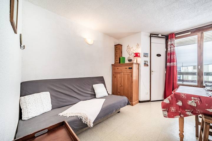 Ganze Wohnung, Ferienwohnung 'Au Pied Des Pistes' mit Bergblick und Balkon in Samoëns, Region Bonneville