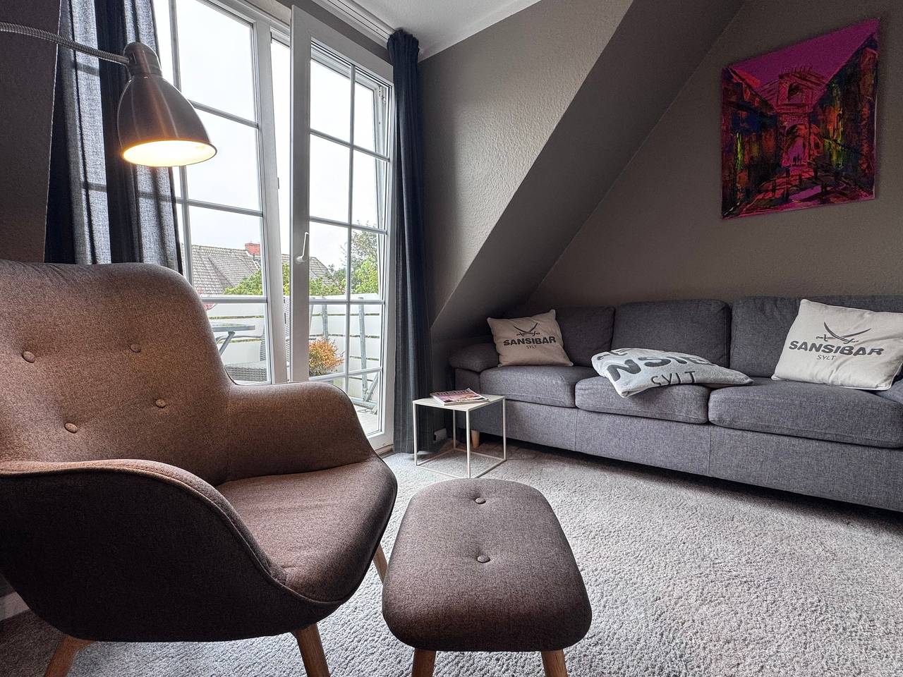 Ganze Wohnung, Ferienwohnung 'Tolle Wohnung Mit Sonnenbalkon' mit Gemeinschaftsgarten, Balkon und Wi-Fi in Wenningstedt, Sylt