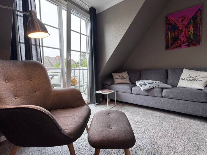 Ferienwohnung für 4 Personen, mit Garten und Balkon, mit Haustier - 1